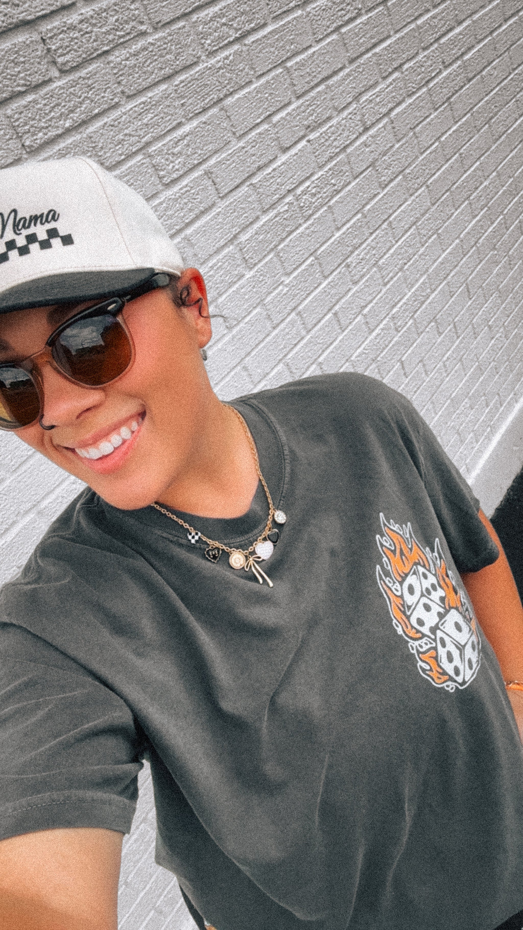 Let The Good Times Roll- Oversized Tee