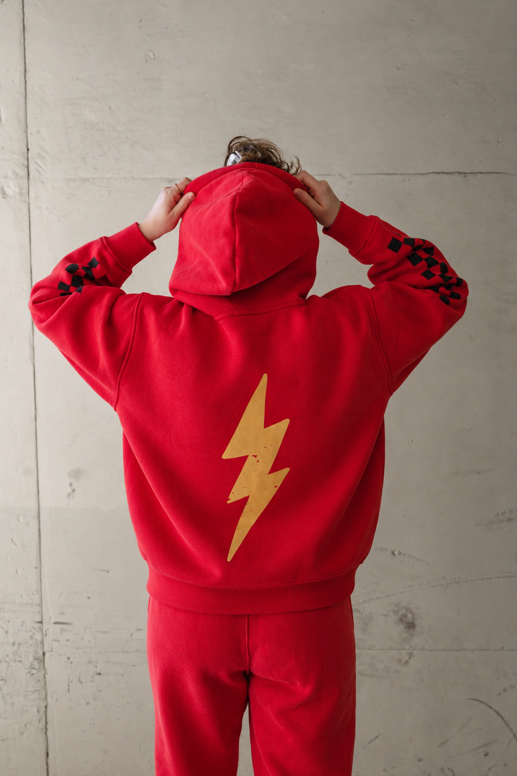 Electric Mother Hoodie - Red