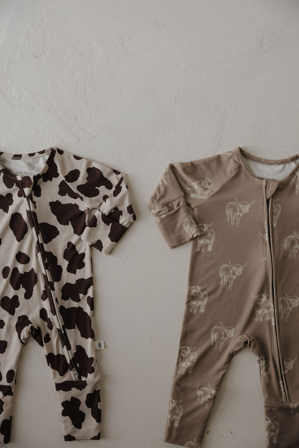 Bamboo Zip Pajamas | Moo!