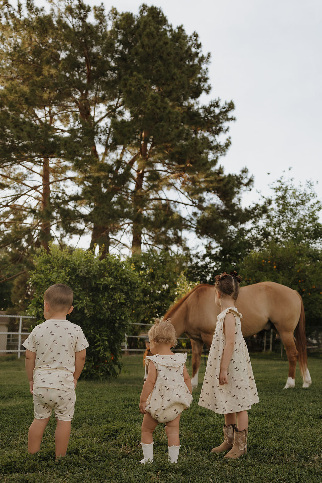 Bamboo Short Set | Wild Horses