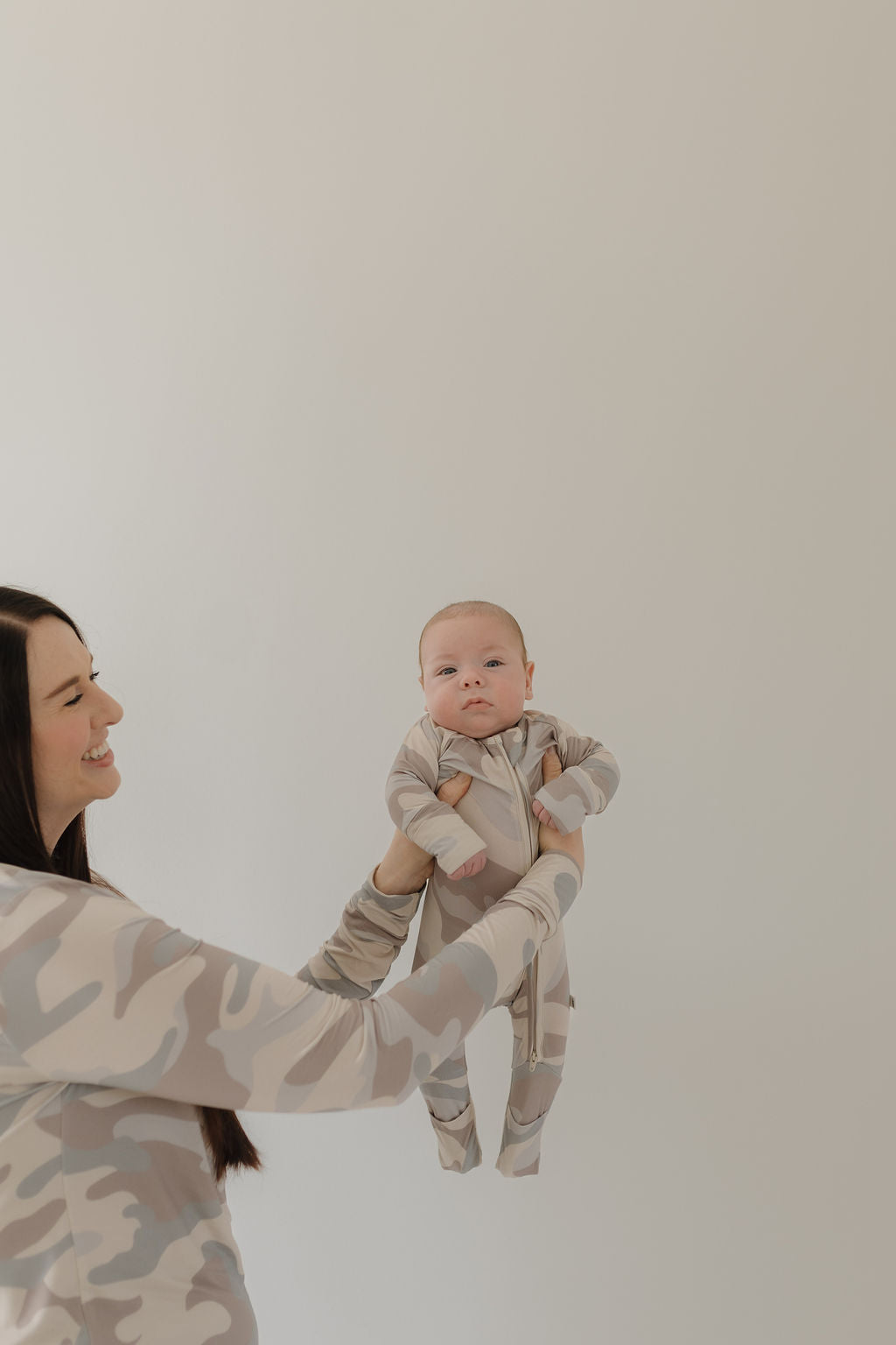 Women's Long Sleeve Bamboo Pajama | Camo