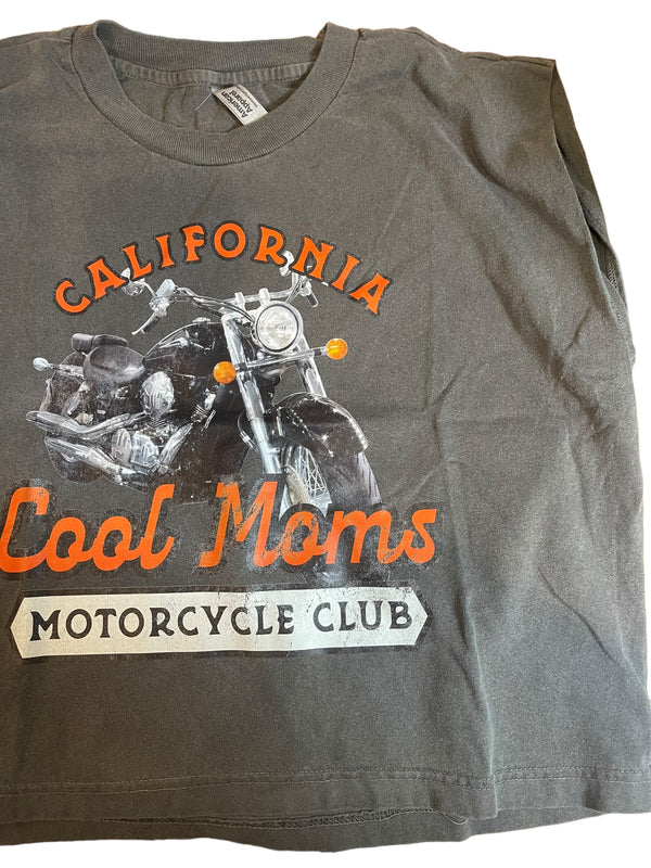 Cool Moms Motorcycle Club- Muscle Tee