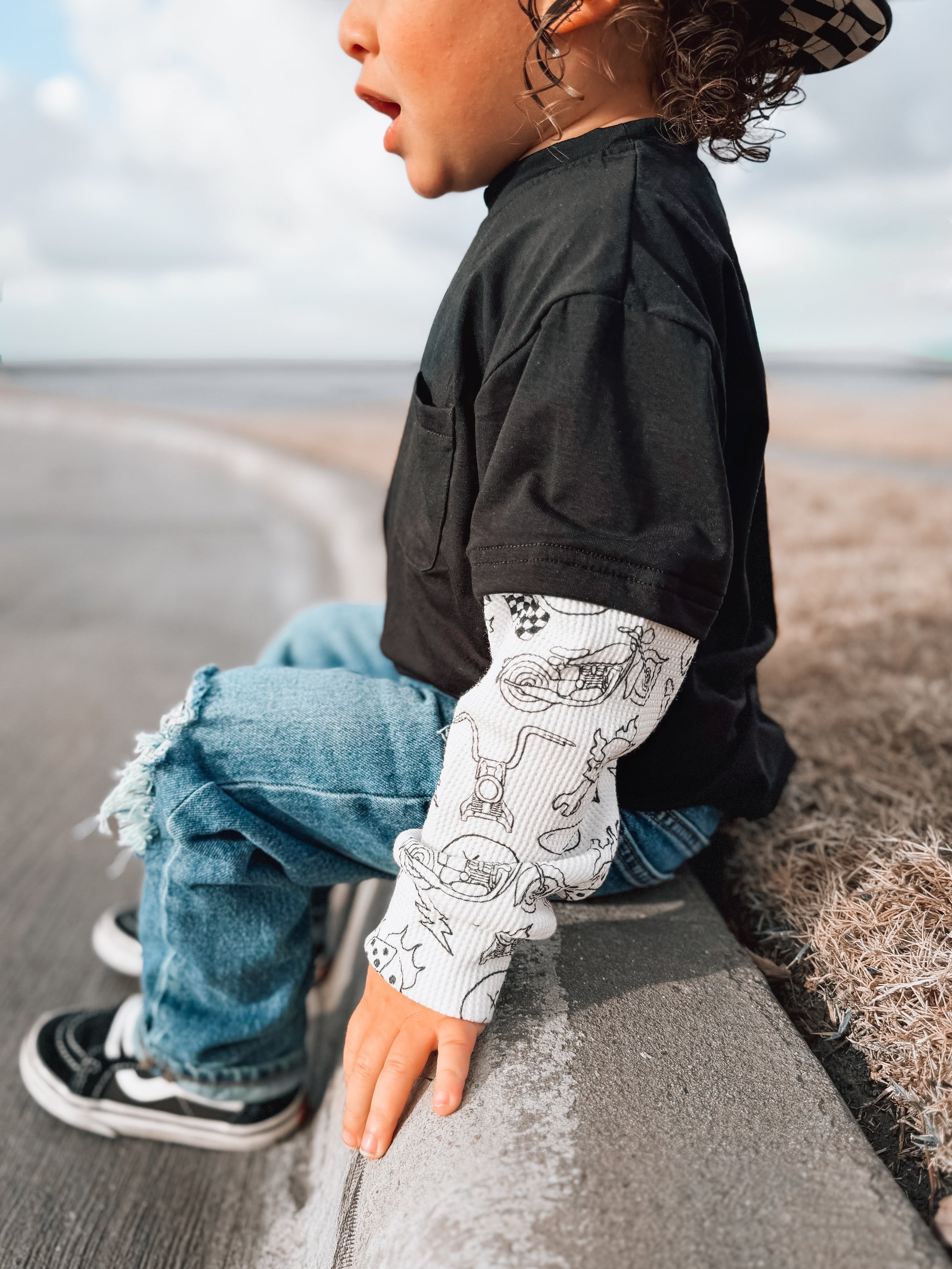 Misfit Mini Layered Long Sleeve