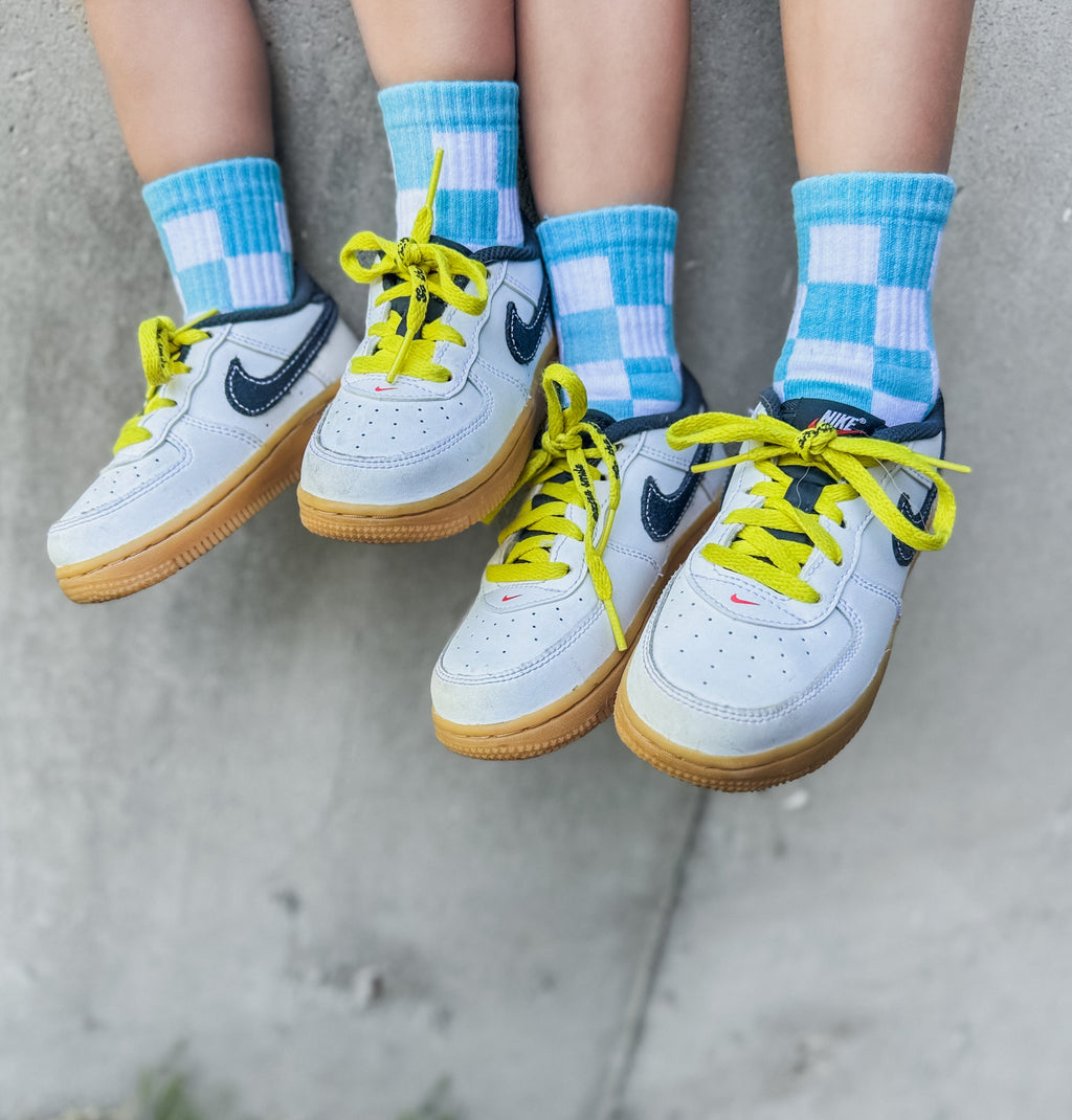 Arctic Blue Checker