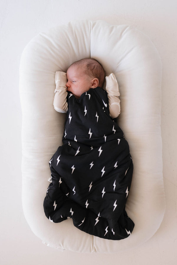 Bamboo Sleep Sack | Midnight Lightning Bolt