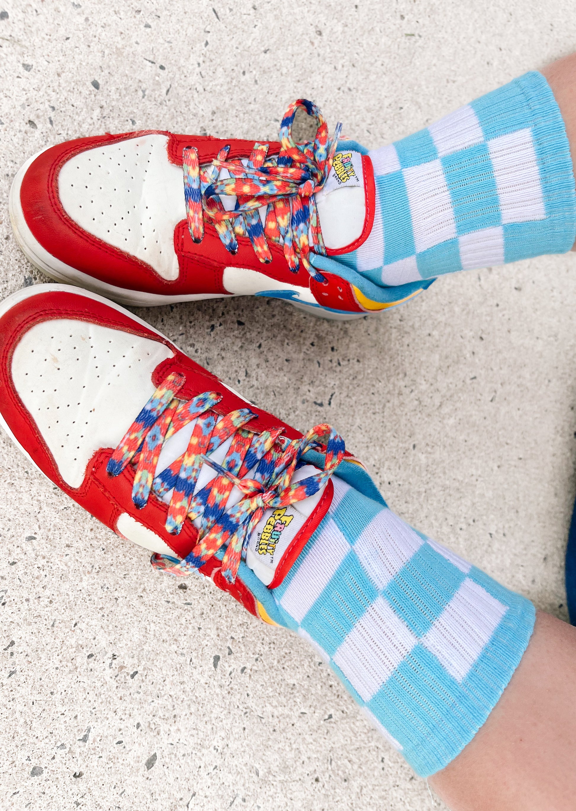 Arctic Blue Checker