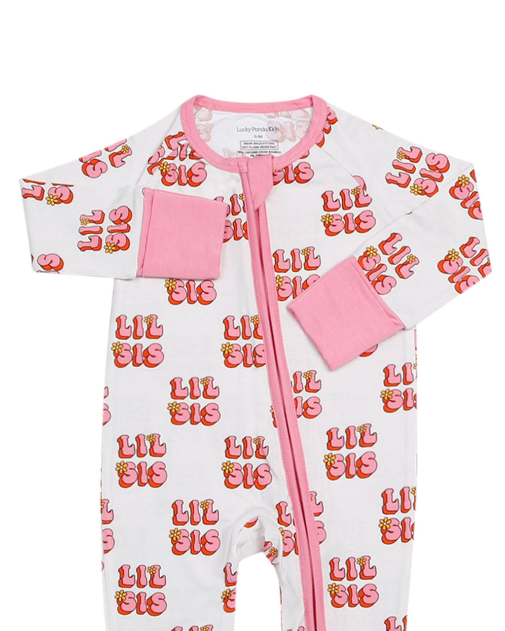 Bamboo Zip Romper | Lil Sis