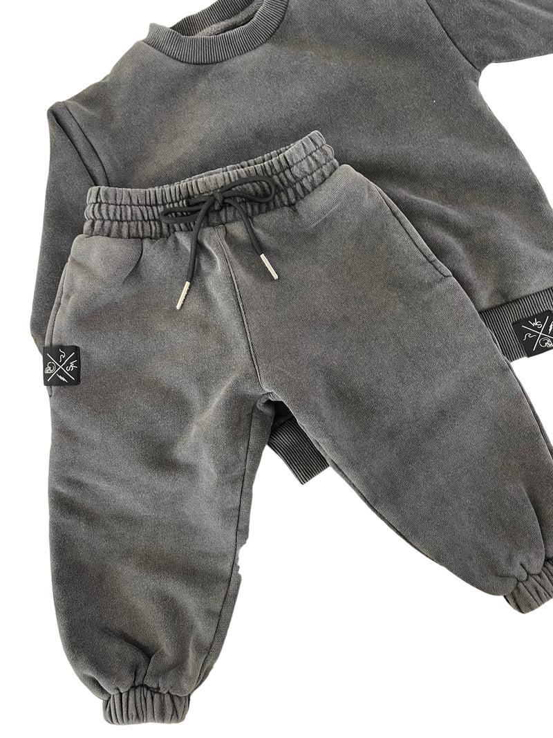 Stone Washed Joggers