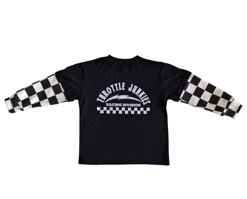 Throttle Junkie Layered Long Sleeve