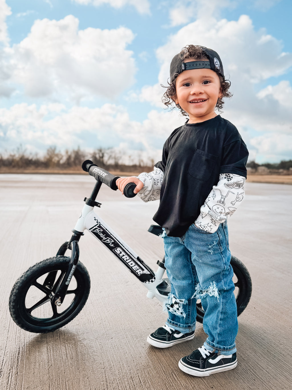 Misfit Mini Layered Long Sleeve