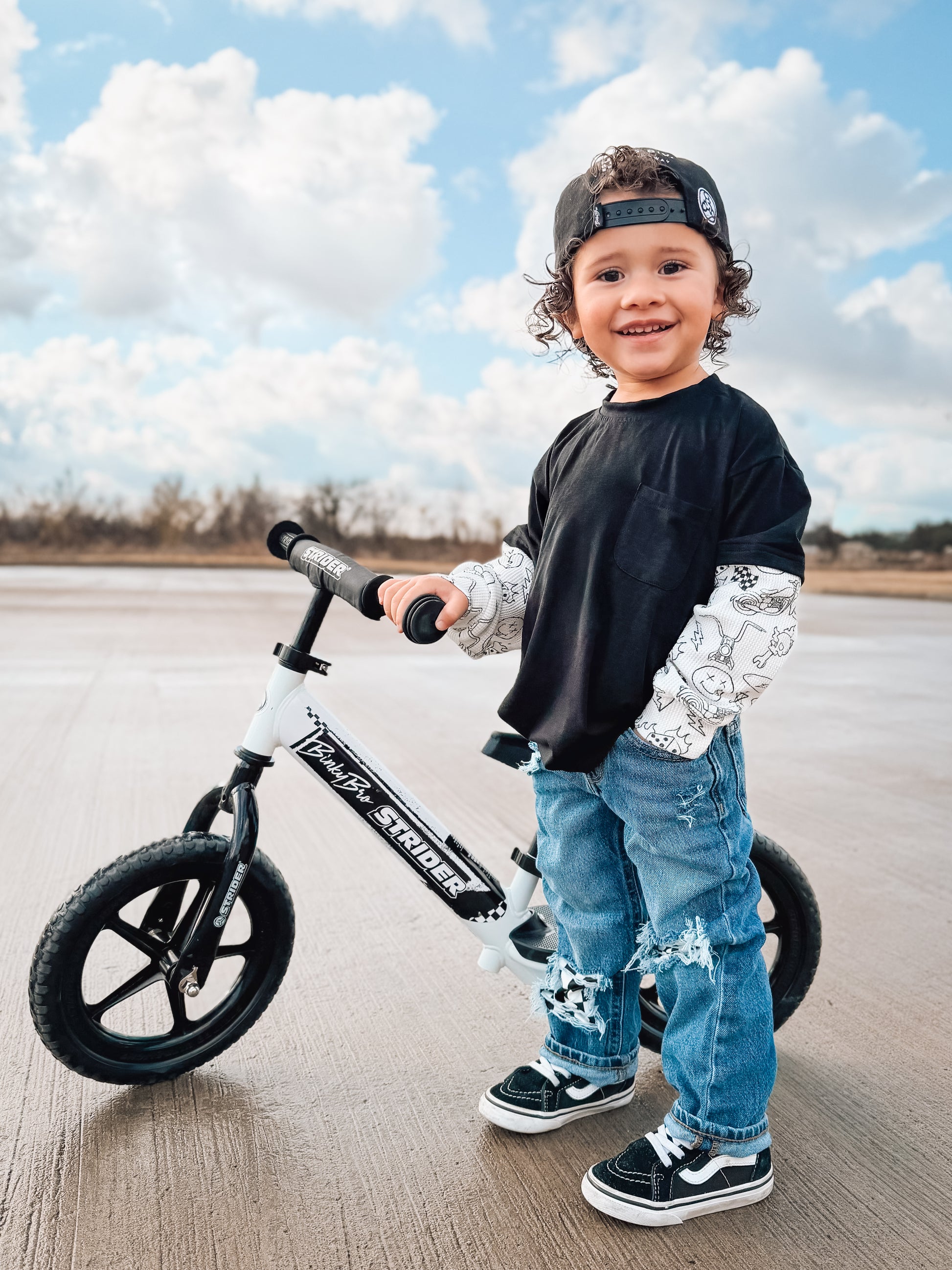 Misfit Mini Layered Long Sleeve