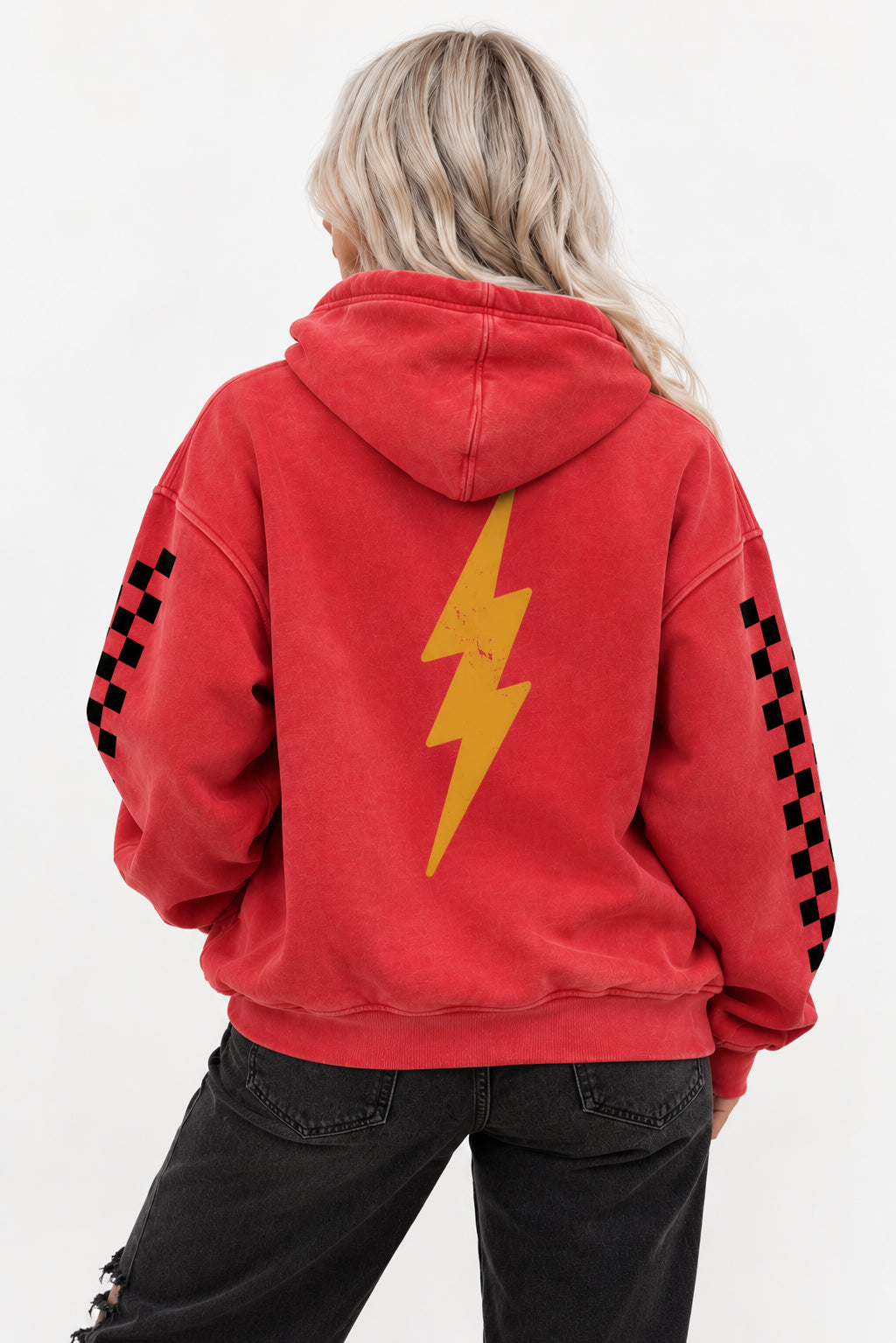 Electric Mother Hoodie - Red