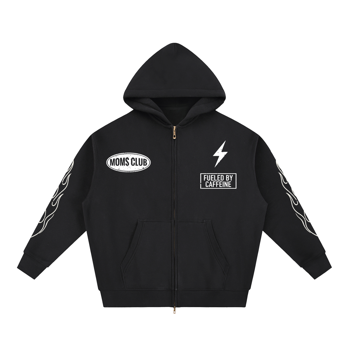 Caffeinated Chaos Zip Up Hoodie