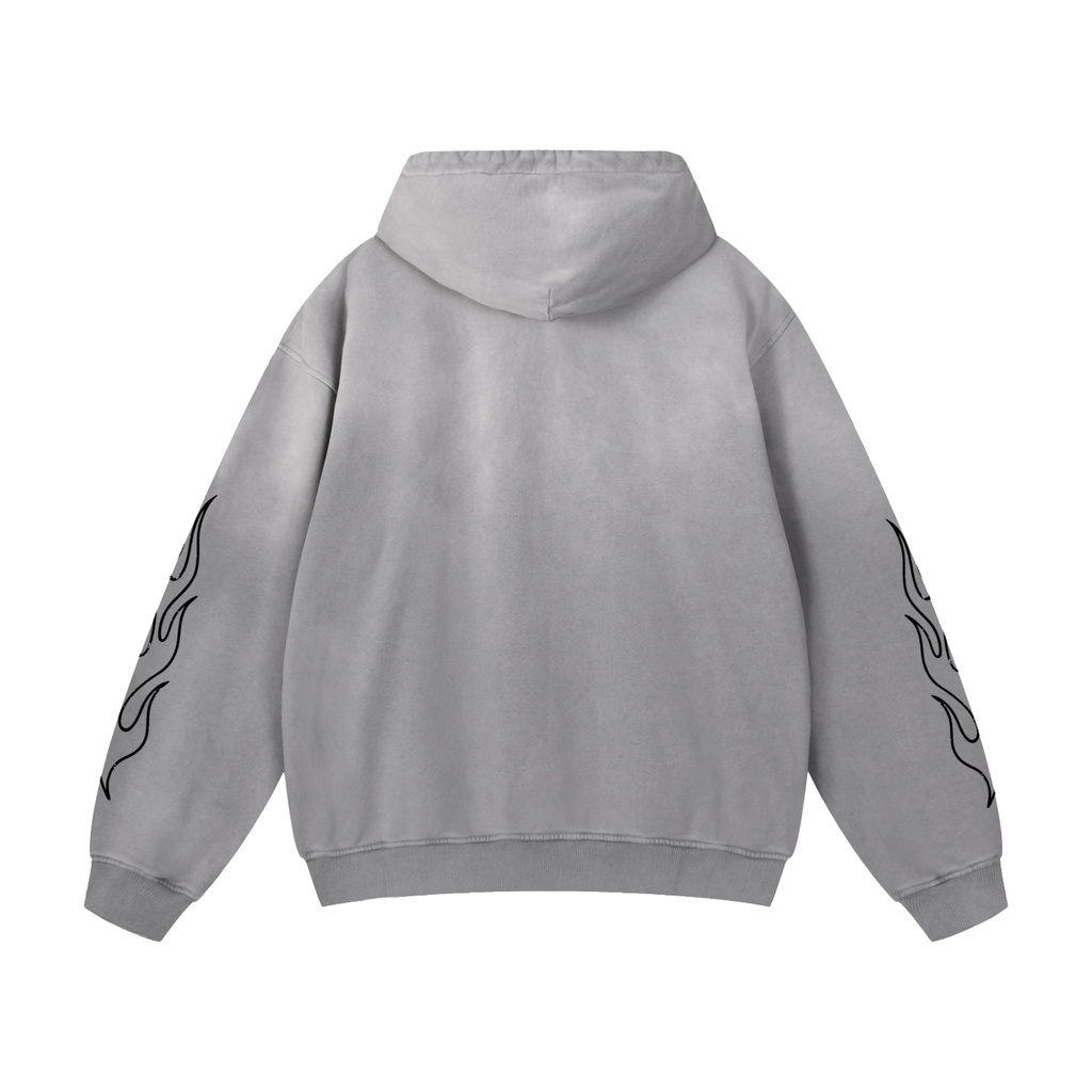 Caffeinated Chaos Hoodie -Vintage Gray