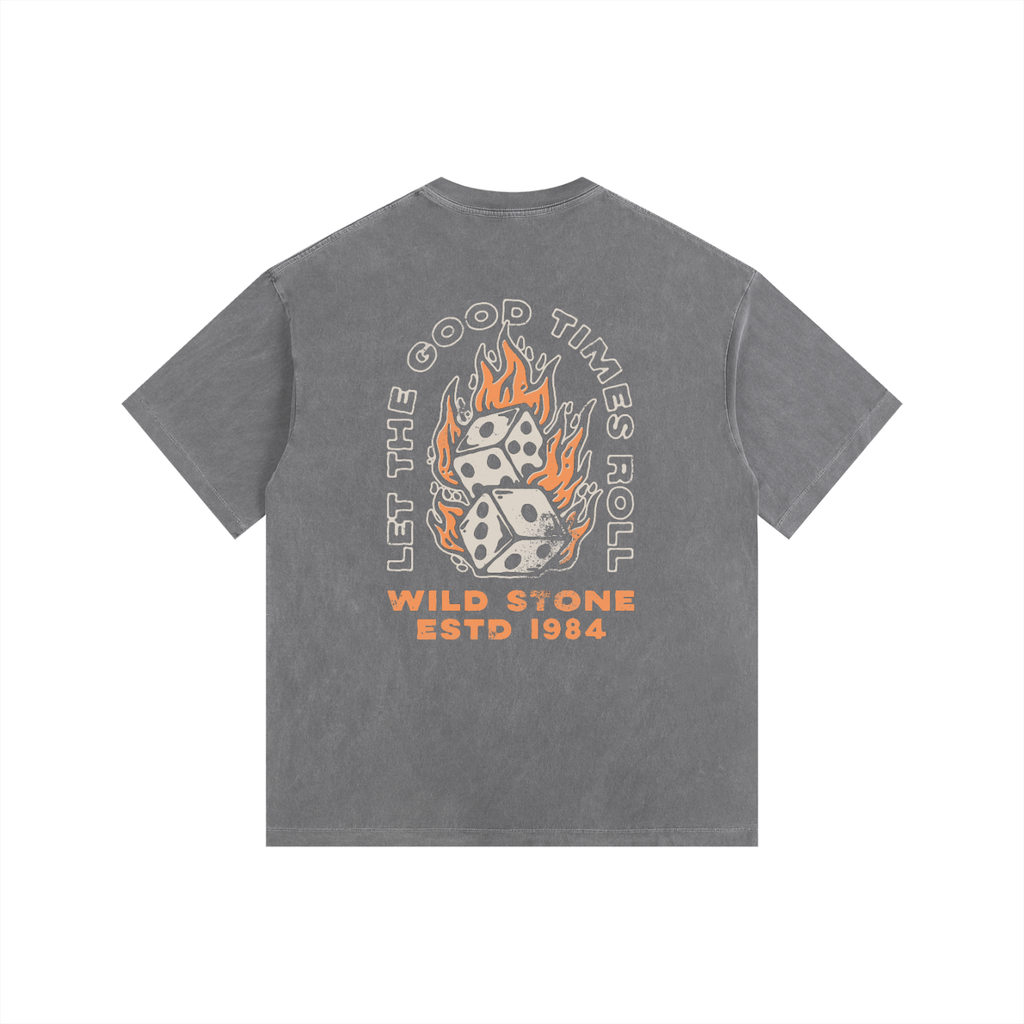 Let The Good Times Roll- Oversized Tee