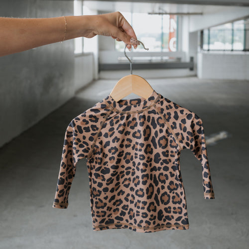 *PRE-ORDER* Child Rash Guard | Leopard