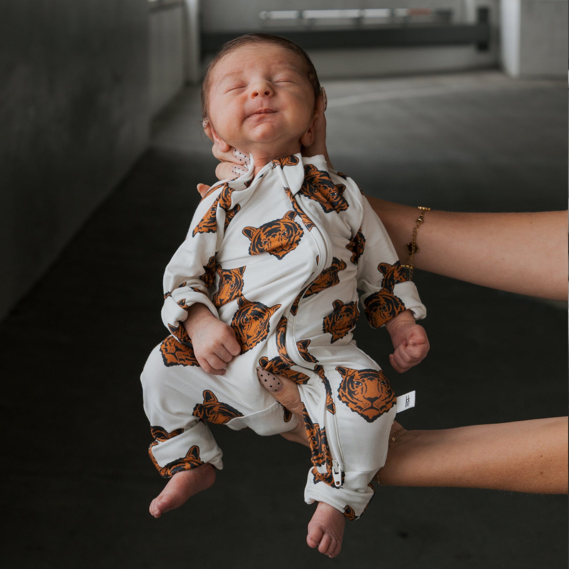 Bamboo Zip Pajamas | Tigers